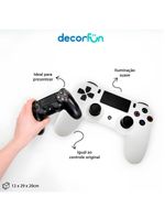 Luminária Controle Ps4 Decoração Setup Luz Difusa - Bivolt