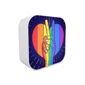 Luminária Box Peace And Love