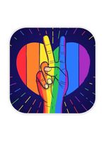 Luminária Box Peace And Love