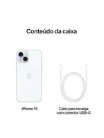 Apple iphone 15 128gb 6,1" 48mp azul