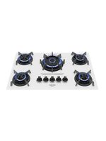 Cooktop Itatiaia Itaplus 5 Bocas Vidro Branco Tripla Chama Bivolt (3700000495)