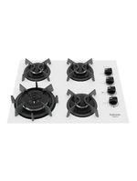 Cooktop Itatiaia Itaplus 4 Bocas Vidro Branco Tripla Chama Bivolt (3700000493)