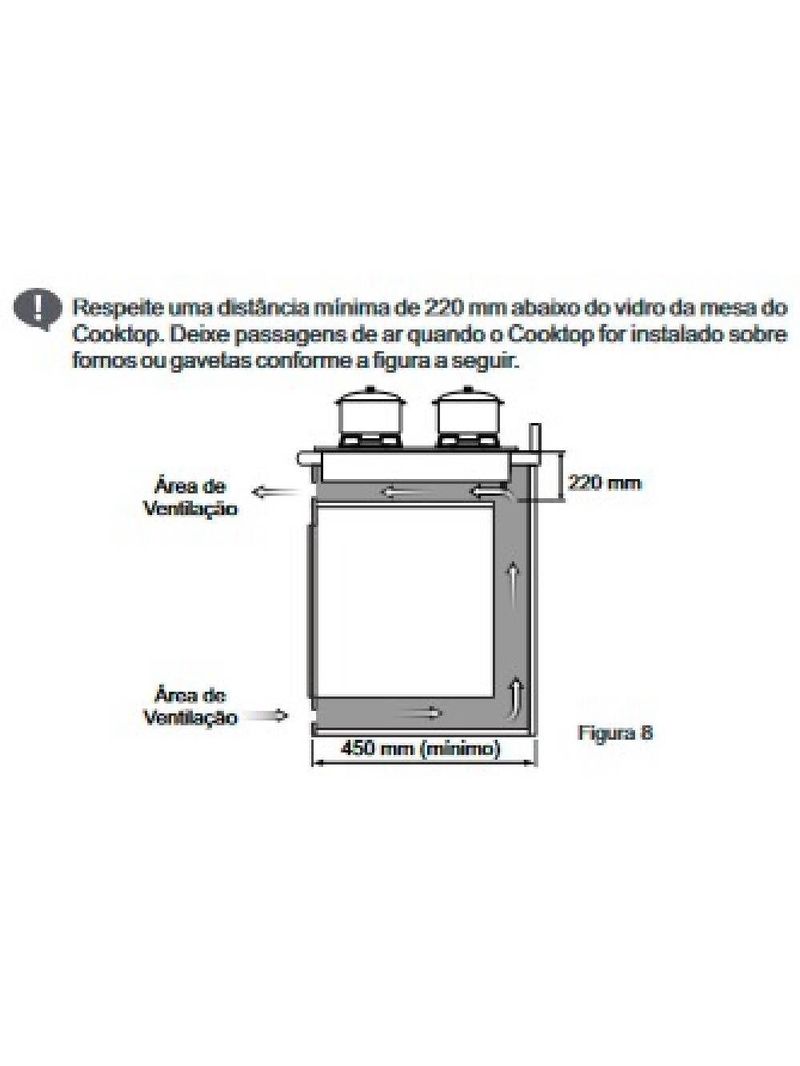 Cooktop Itatiaia Itaplus 4 Bocas Vidro Branco Tripla Chama Bivolt (3700000493)