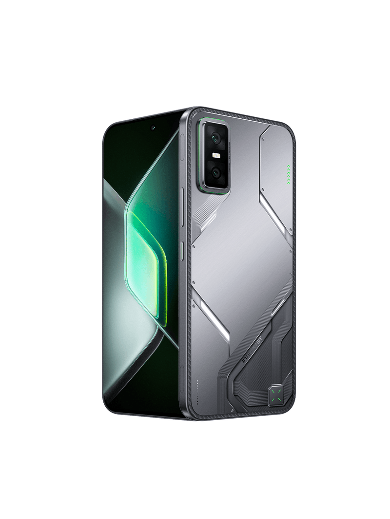 Smartphone Gamer Infinix GT30 Pro 5G 12GB RAM 256GB Câmera Dupla 108MP+ Selfie 13MP NFC 6,78” AMOLED Dual Chip - Chumbo