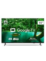 Smart Tv Philips Led 55" 4k Uhd Pug7408/78 Tv, Wi-fi E Bluetooth Integrados