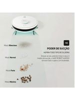 Aspirador De Pó Robo Wap Robot W4000 3 Em 1 Smart 220V