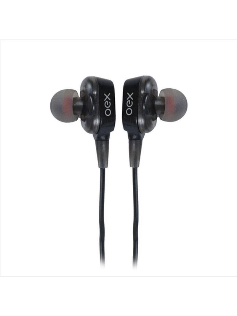 Fone de ouvido bluetooth 50 oex fone quad sport fn412 preto