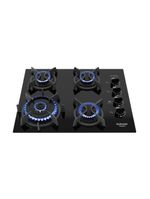 Cooktop Itatiaia Itaplus 4 Bocas Vidro Preto Tripla Chama Bivolt (3700000492)