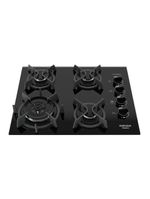 Cooktop Itatiaia Itaplus 4 Bocas Vidro Preto Tripla Chama Bivolt (3700000492)