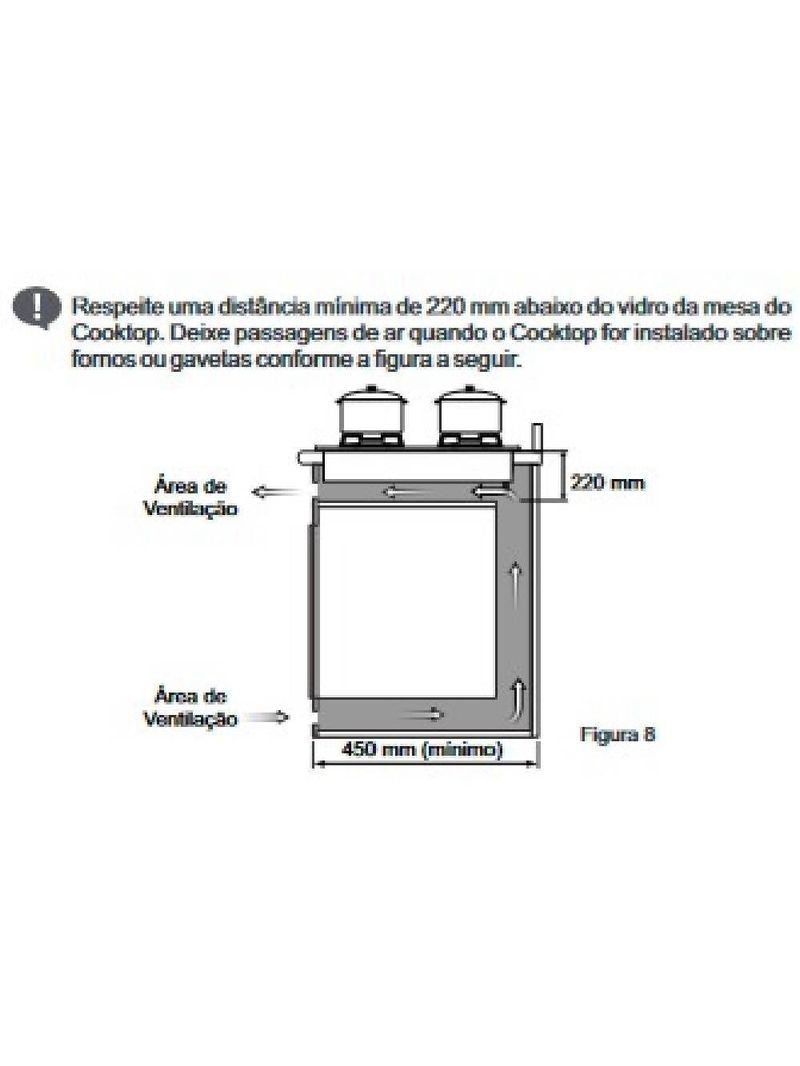 Cooktop Itatiaia Itaplus 4 Bocas Vidro Preto Tripla Chama Bivolt (3700000492)
