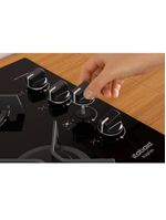 Cooktop Itatiaia Itaplus 4 Bocas Vidro Preto Tripla Chama Bivolt (3700000492)