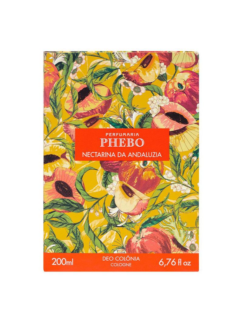 Nectarina de andaluz phebo deo colônia unissex