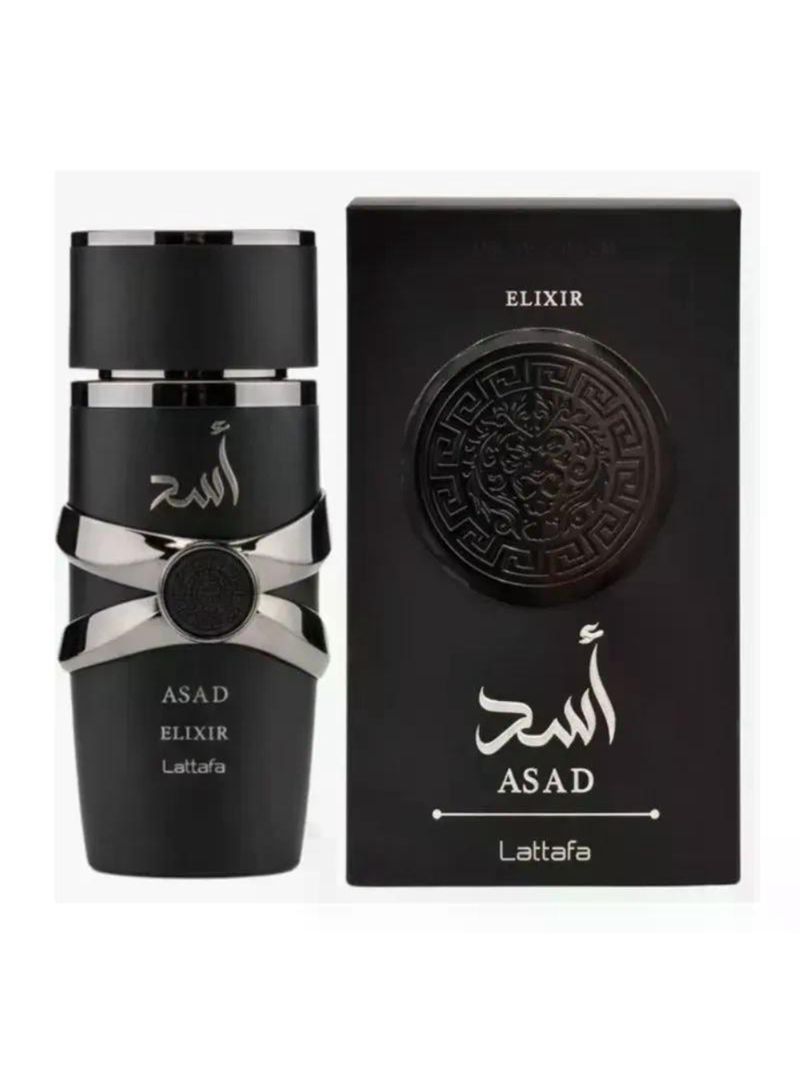 Asad lattafa elixir eau de parfum masculino 100ml