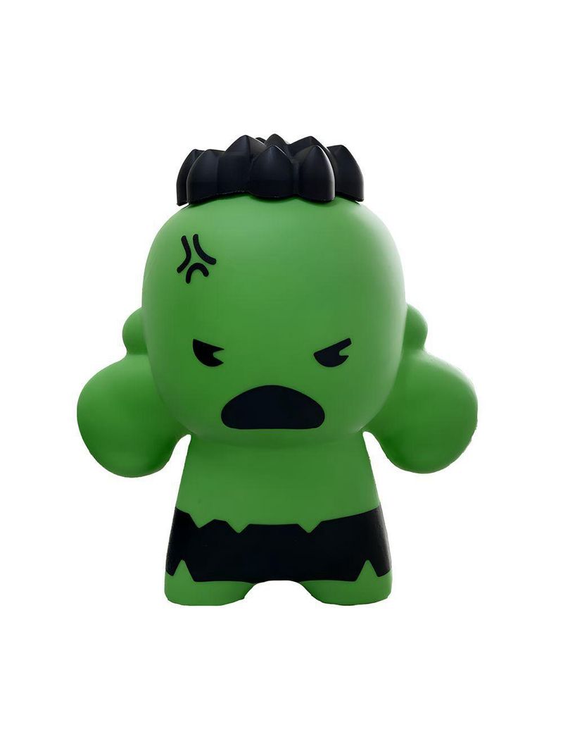 Luminária De Mesa 3d Hulk Kawai Marvel