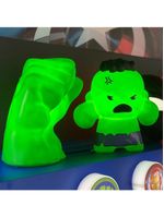 Luminária De Mesa 3d Hulk Kawai Marvel