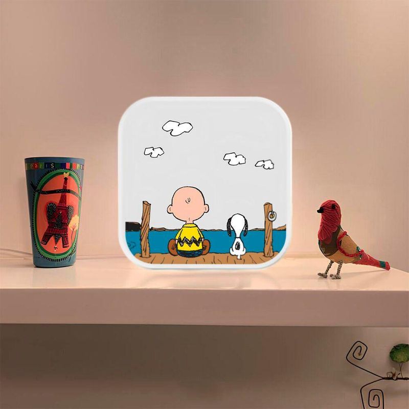 Luminária Box Snoopy And Charlie Brown