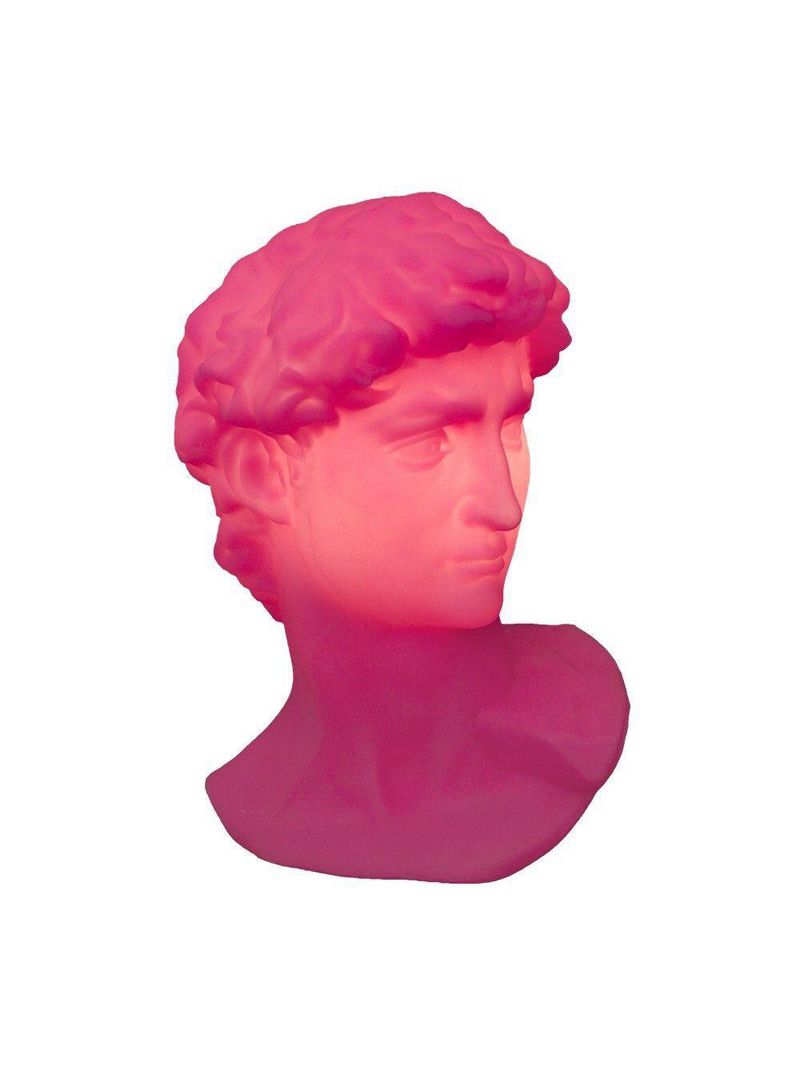 Luminária De Mesa 3d Grega Davi Rosa