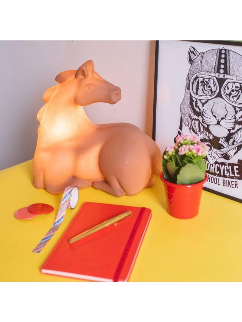 Luminária De Mesa 3d Cavalo