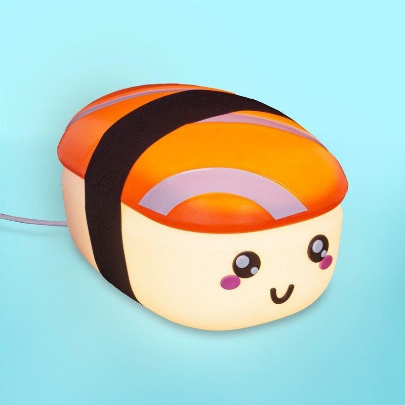 Luminária De Mesa 3d Sushi Kawaii