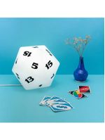 Luminária 3d Dado Icosaedro Rpg