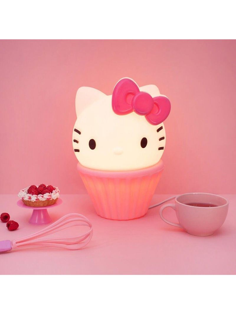 Luminária 3d Hello Kitty Cake Rosa