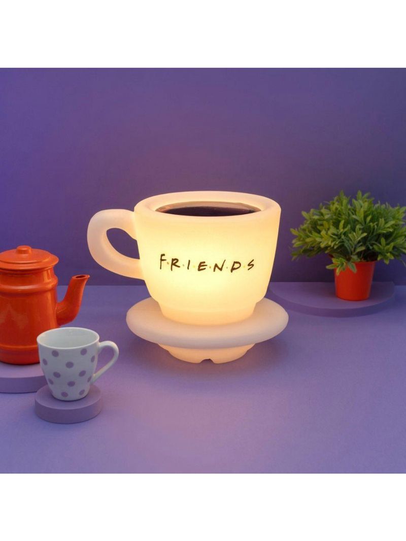 Luminária De Mesa 3d Xícara Friends Central Perk