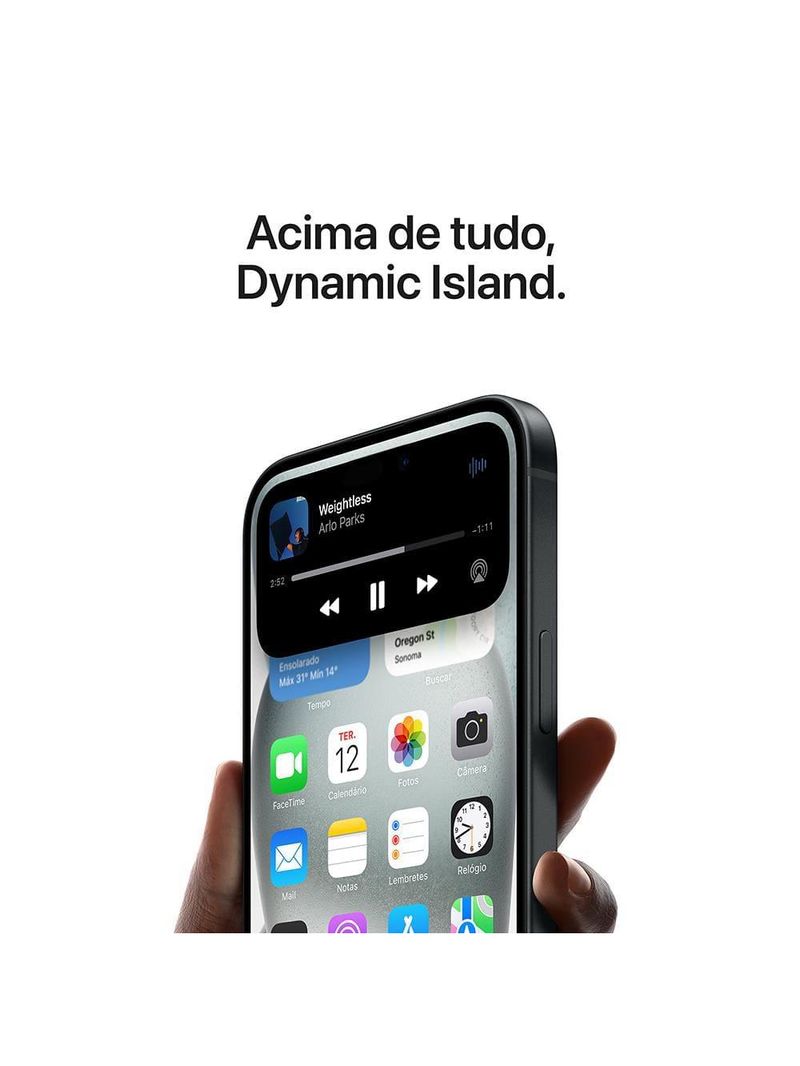 Apple iphone 15 256gb - preto