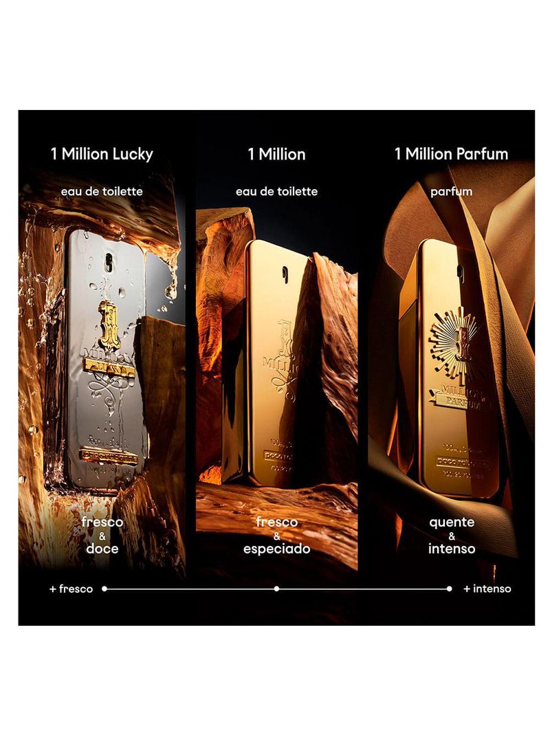 Perfume rabanne 1 million masculino eau de toilette