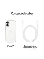 Apple iphone 17 256gb 6,3" 48mp branco