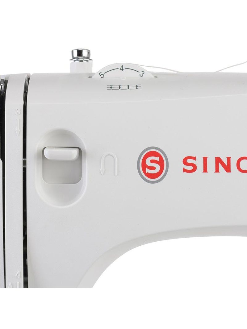 Máquina de costura mecânica singer m2405 - branca