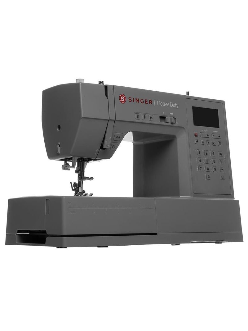 Máquina de costura singer heavy duty hd6805 – cinza