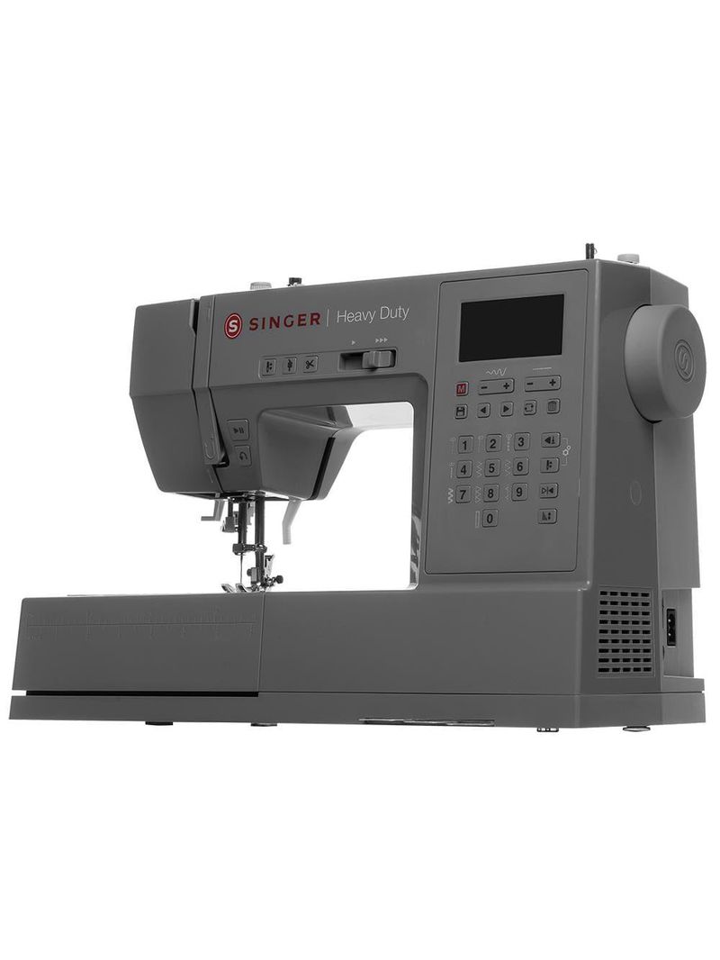 Máquina de costura singer heavy duty hd6805 – cinza
