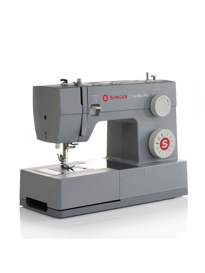 Máquina de costura doméstica singer facilita pro 4411 - cinza