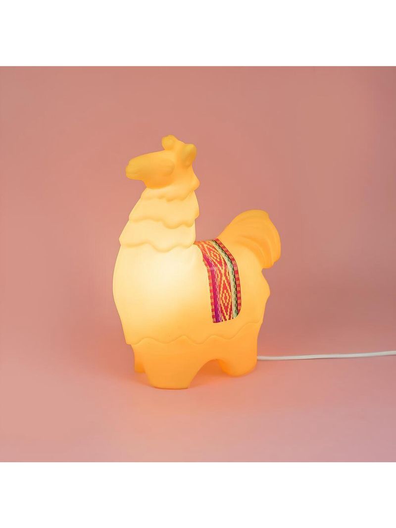 Luminária De Mesa 3d Lhama