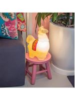 Luminária De Mesa 3d Lhama