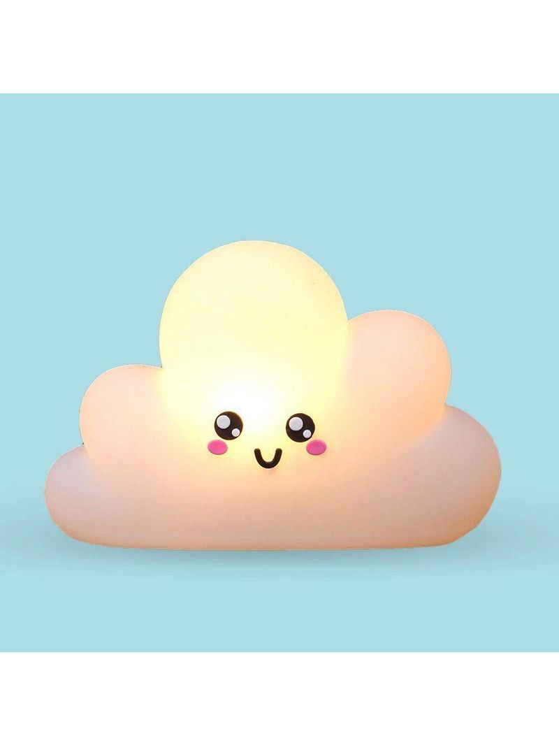 Luminária De Mesa 3d Nuvem Cute Cloud