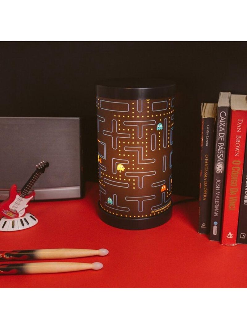 Luminária De Mesa Pac-man Doodle