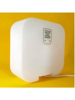 Luminária Box Gratidão Para Mesa Ou Parede Iluminação Indireta