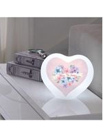 Luminária Coração Mãe Floral Led