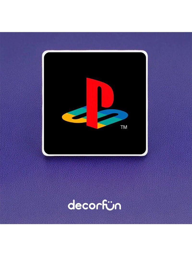 Luminária Box Slim Playstation Icon Usb