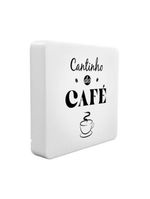 Luminária Box Slim Cantinho Do Café Usb