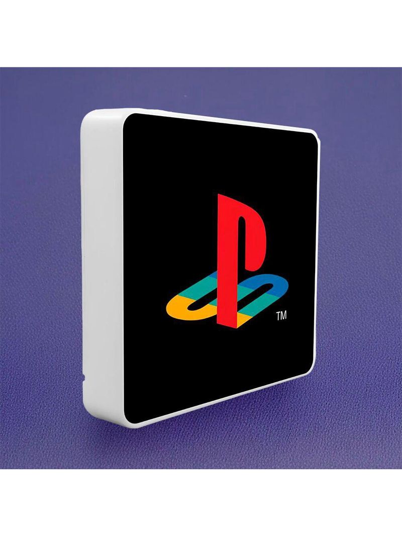 Luminária Box Slim Playstation Icon Usb