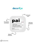 Luminária Box Significado Pai