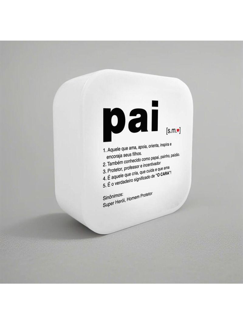 Luminária Box Significado Pai