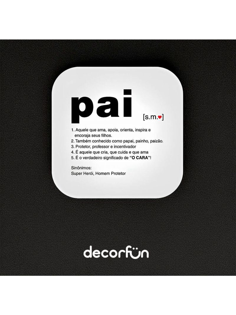 Luminária Box Significado Pai