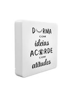 Luminária Box Slim Durma Acorde Usb