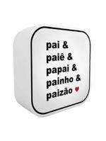 Luminária Box Todos Os Pais