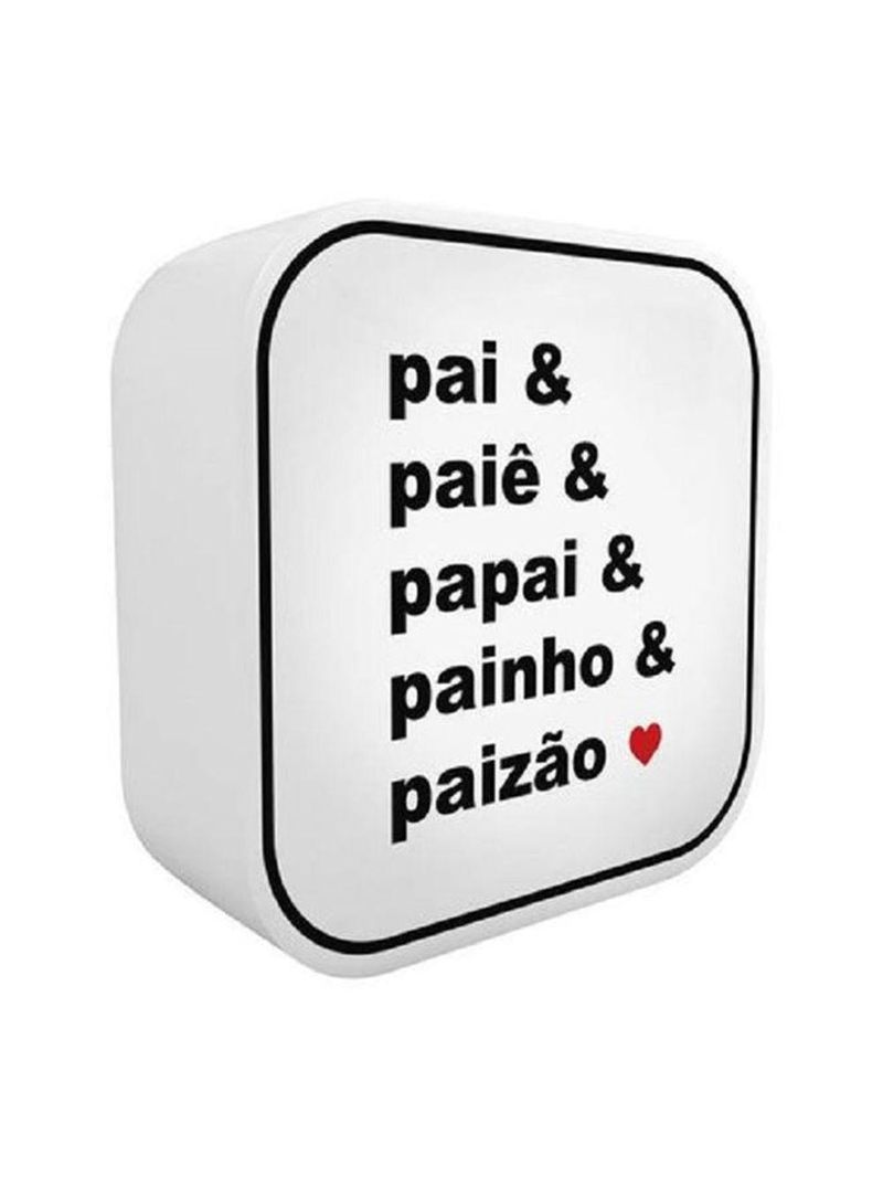 Luminária Box Todos Os Pais