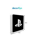 Luminária Slim Box Decoração Setup Playstation Led
