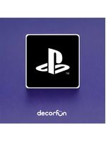 Luminária Slim Box Decoração Setup Playstation Led